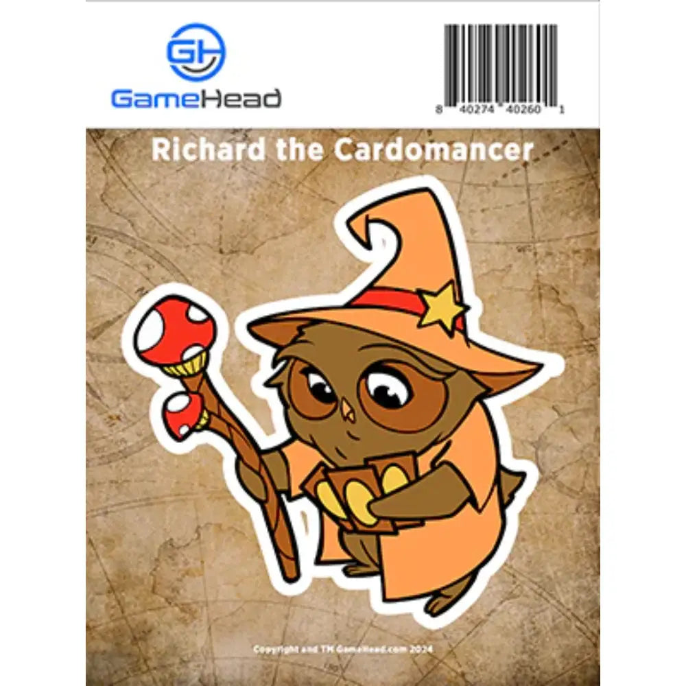 Richard the Cardomancer Sticker - Toys & Gifts
