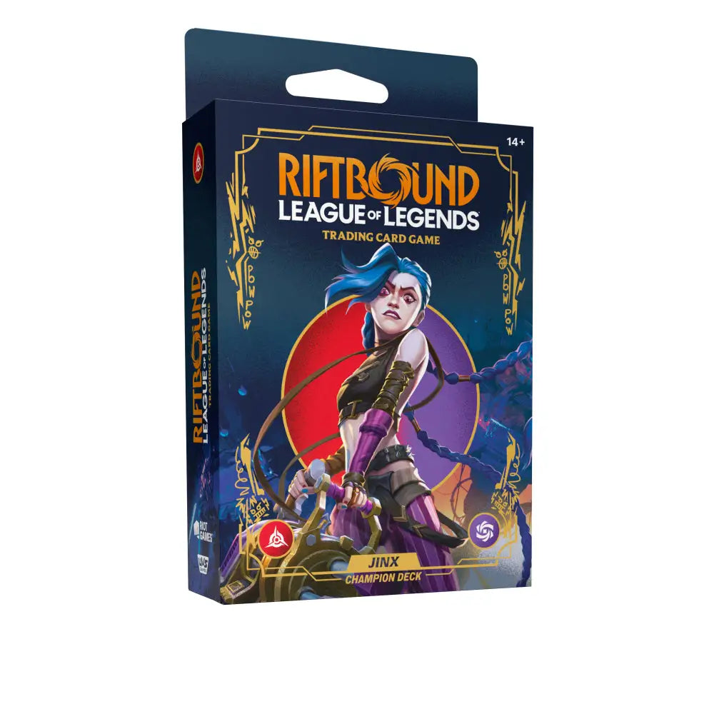 Riftbound League of Legends TCG: Jinx Champion Deck - Card Games