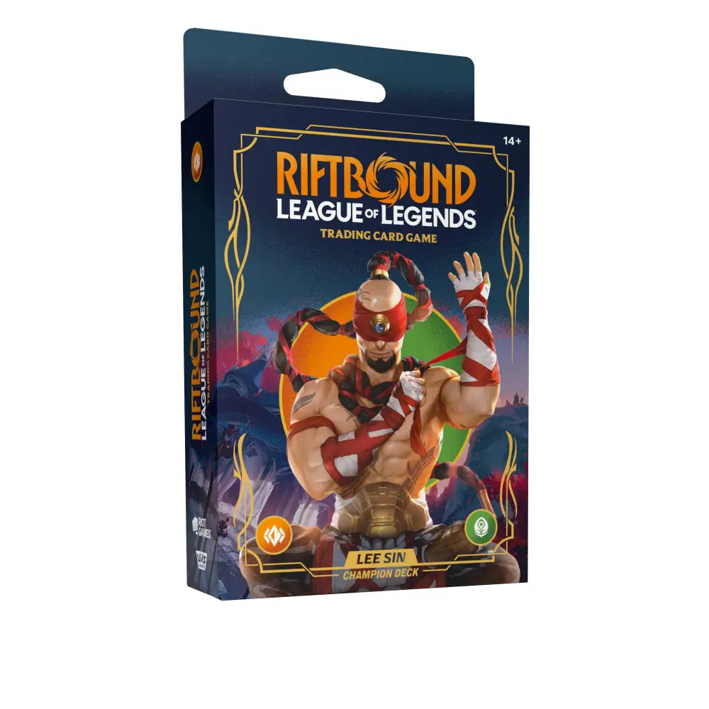 Riftbound League of Legends TCG: Lee Sin Champion Deck - Card Games