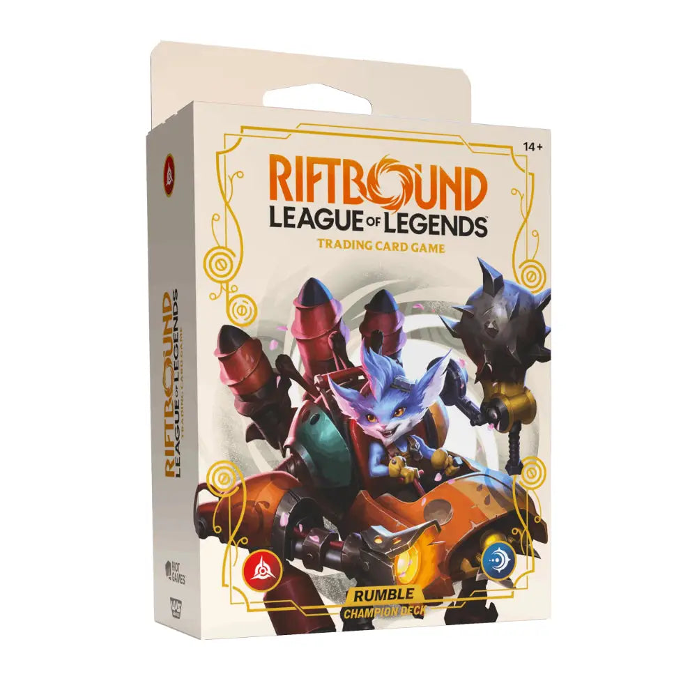 Riftbound League of Legends TCG: Rumble Champion Deck - Card Games