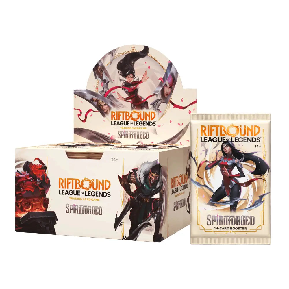 Riftbound League of Legends TCG: Spiritforged Booster Box (24) - Card Games