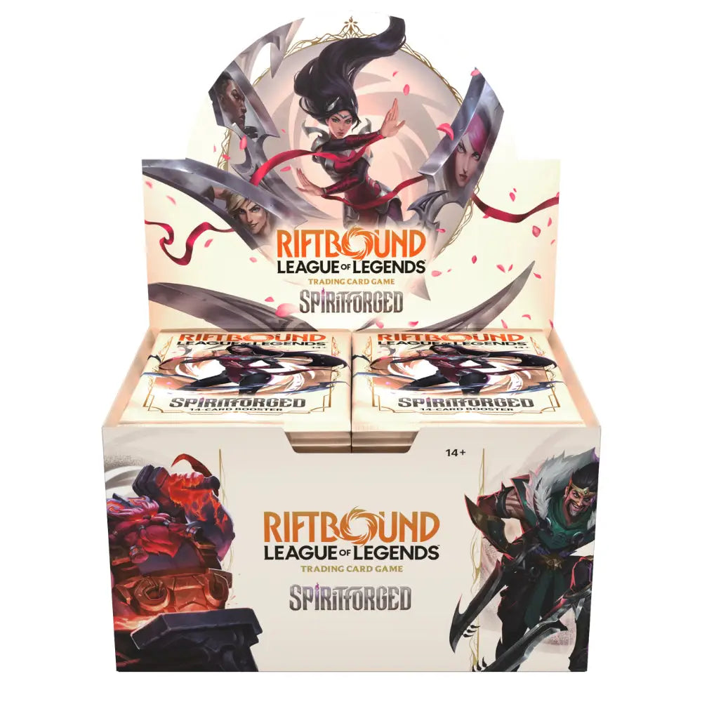 Riftbound League of Legends TCG: Spiritforged Booster Box (24) - Card Games