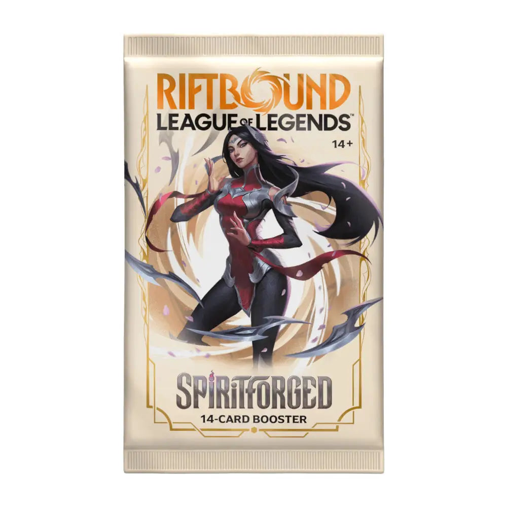 Riftbound League of Legends TCG: Spiritforged Booster Pack - Card Games