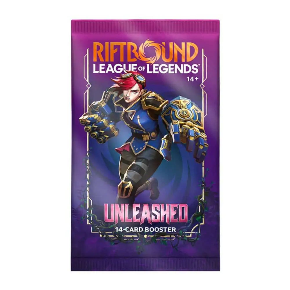 Riftbound League of Legends TCG: Unleashed Booster Pack - Card Games