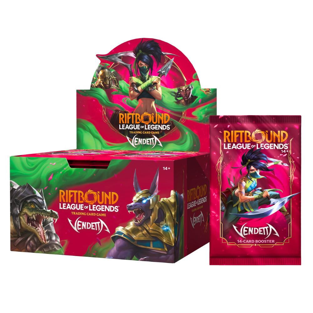 Riftbound League of Legends TCG: Vendetta Booster Box (24) - Card Games