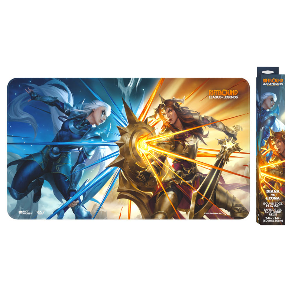 Riftbound TCG League of Legends Playmat - Diana vs Leona - Card Games