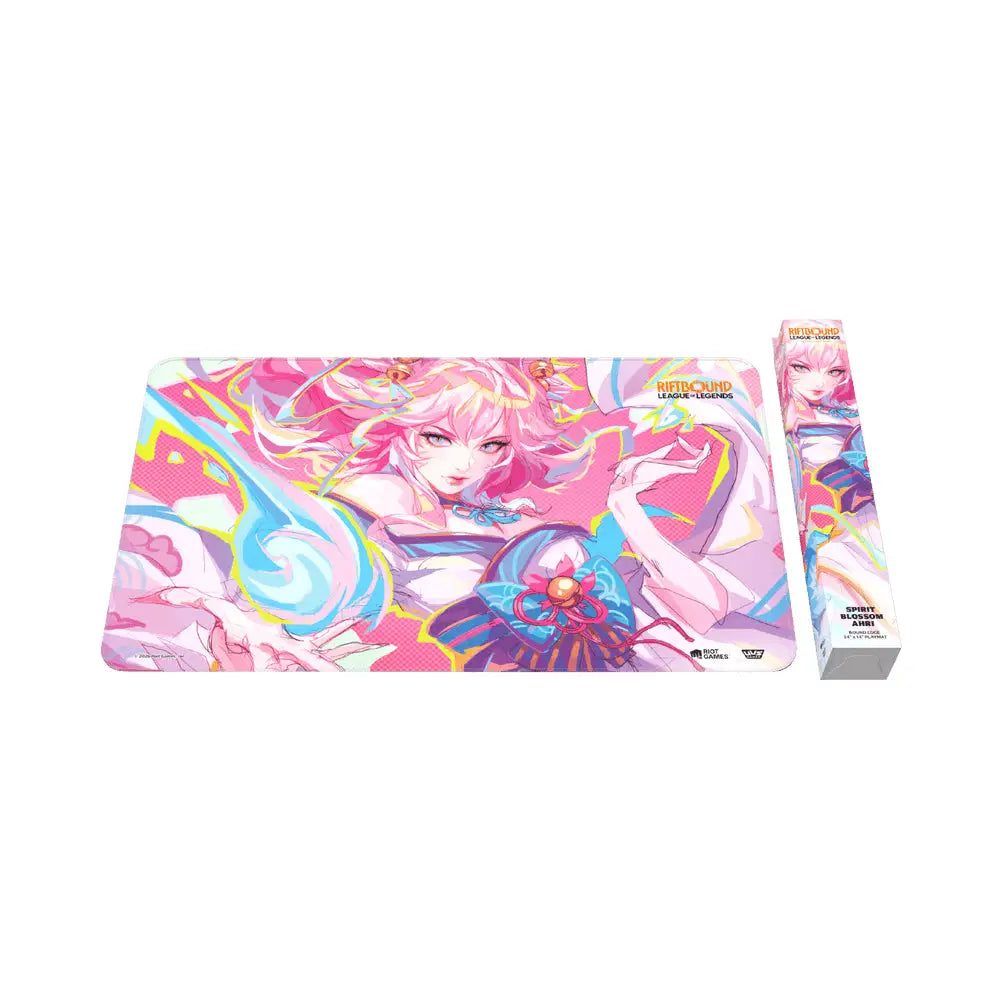 Riftbound TCG League of Legends Playmat - Spirit Blossom Ahri - Card Games
