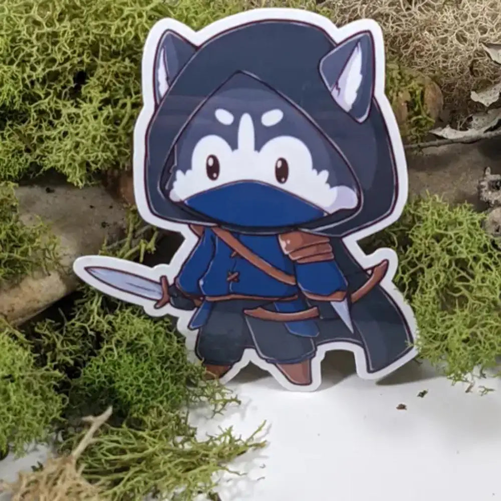 Rogue Dog Husky Sticker - Gifts
