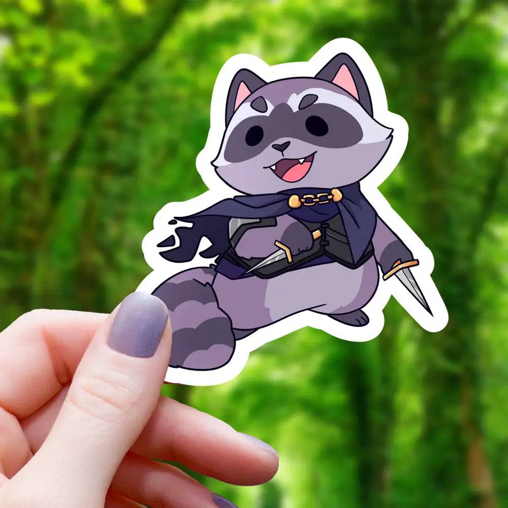 Rogue Raccoon Sticker - Gifts