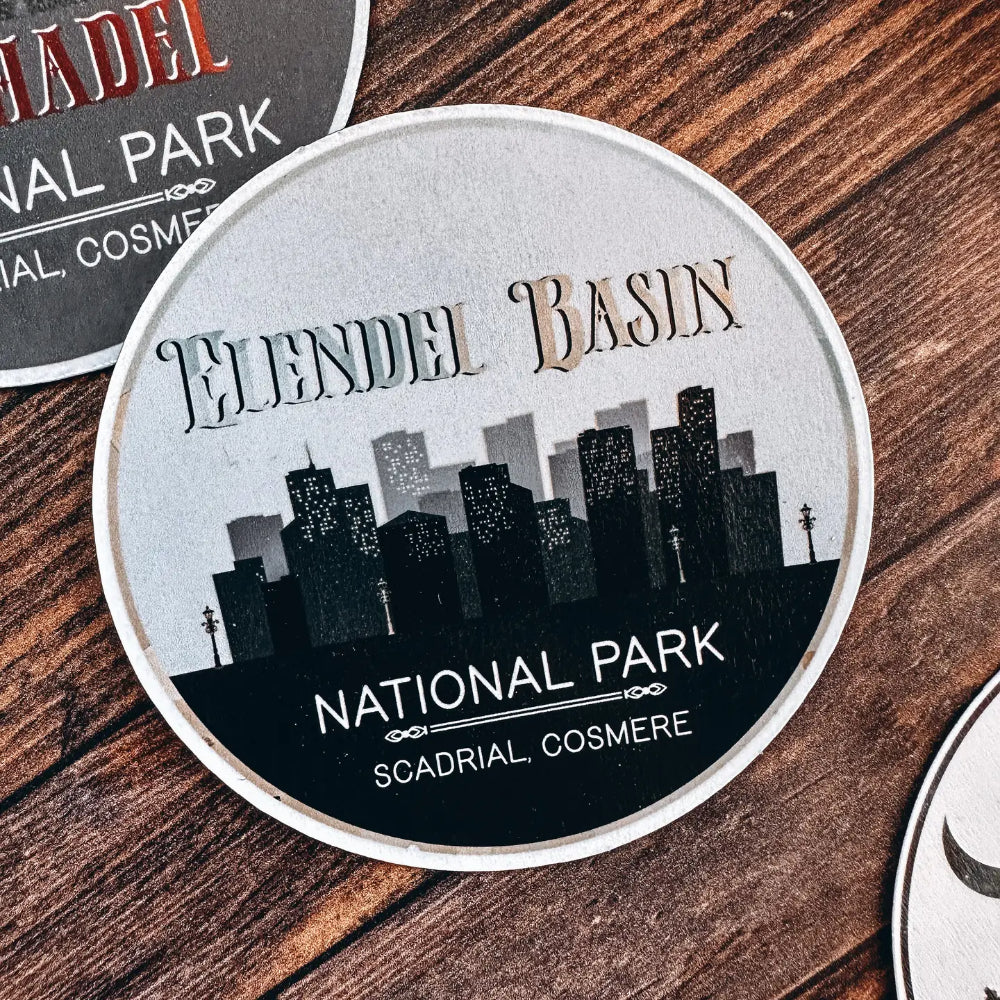 Sanderson's Cosmere Parks Stickers