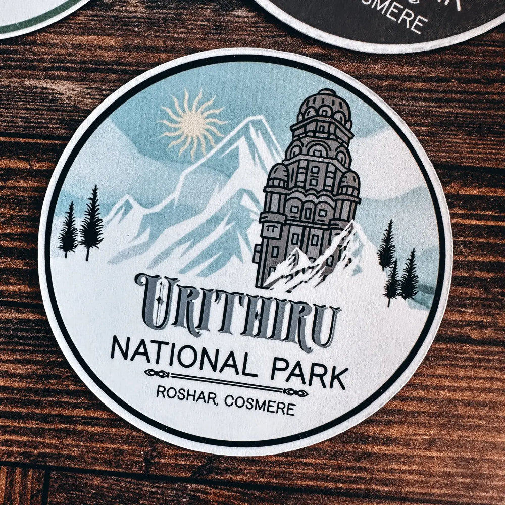 Sanderson's Cosmere Parks Stickers