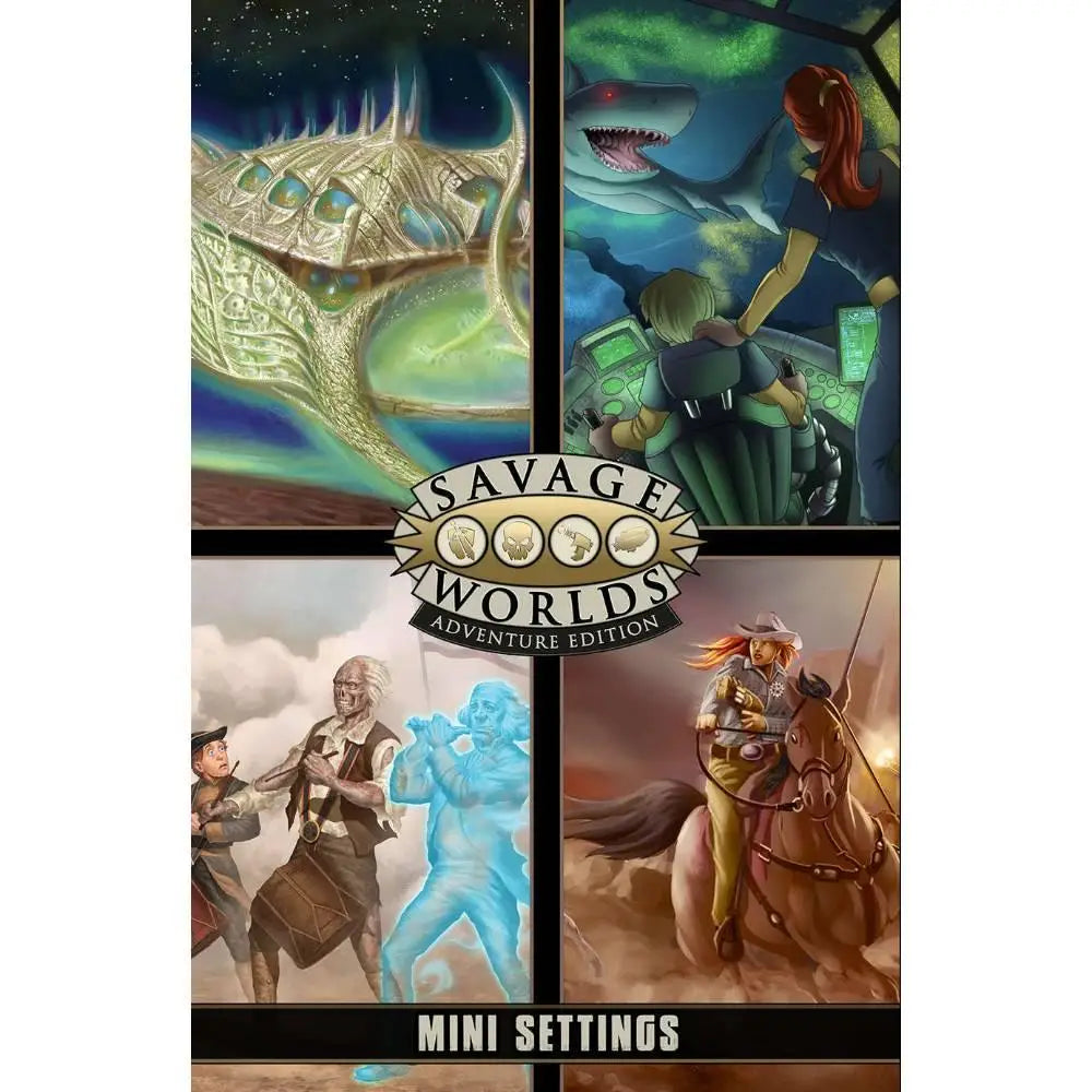 Savage Worlds Adventure Edition RPG Game Master Screen and Mini Settings Other RPGs & RPG Accessories Studio 2   