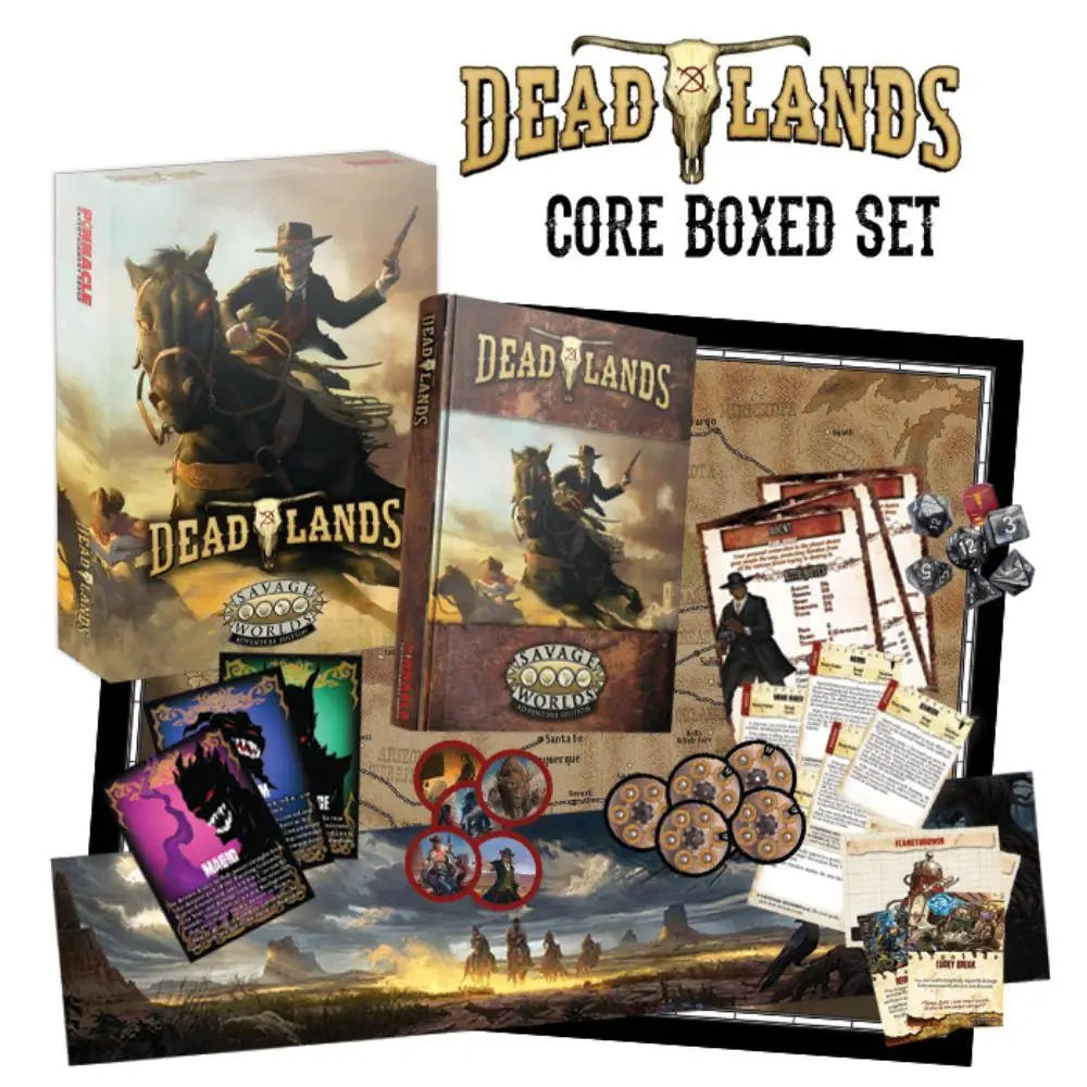 Savage Worlds RPG Deadlands: The Weird West Boxed Set Other RPGs & RPG Accessories Studio 2   