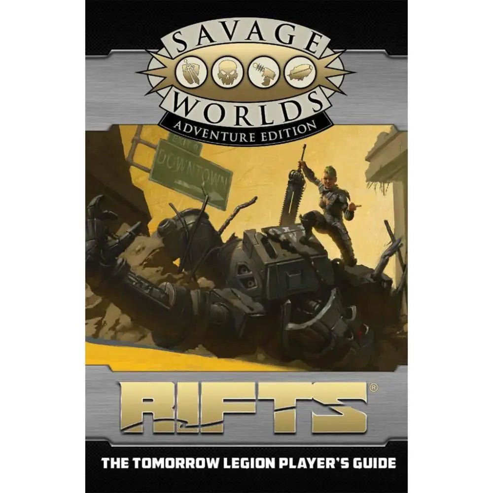 Savage Worlds RPG Rifts The Tomorrow Legion Player's Guide Other RPGs & RPG Accessories Studio 2   