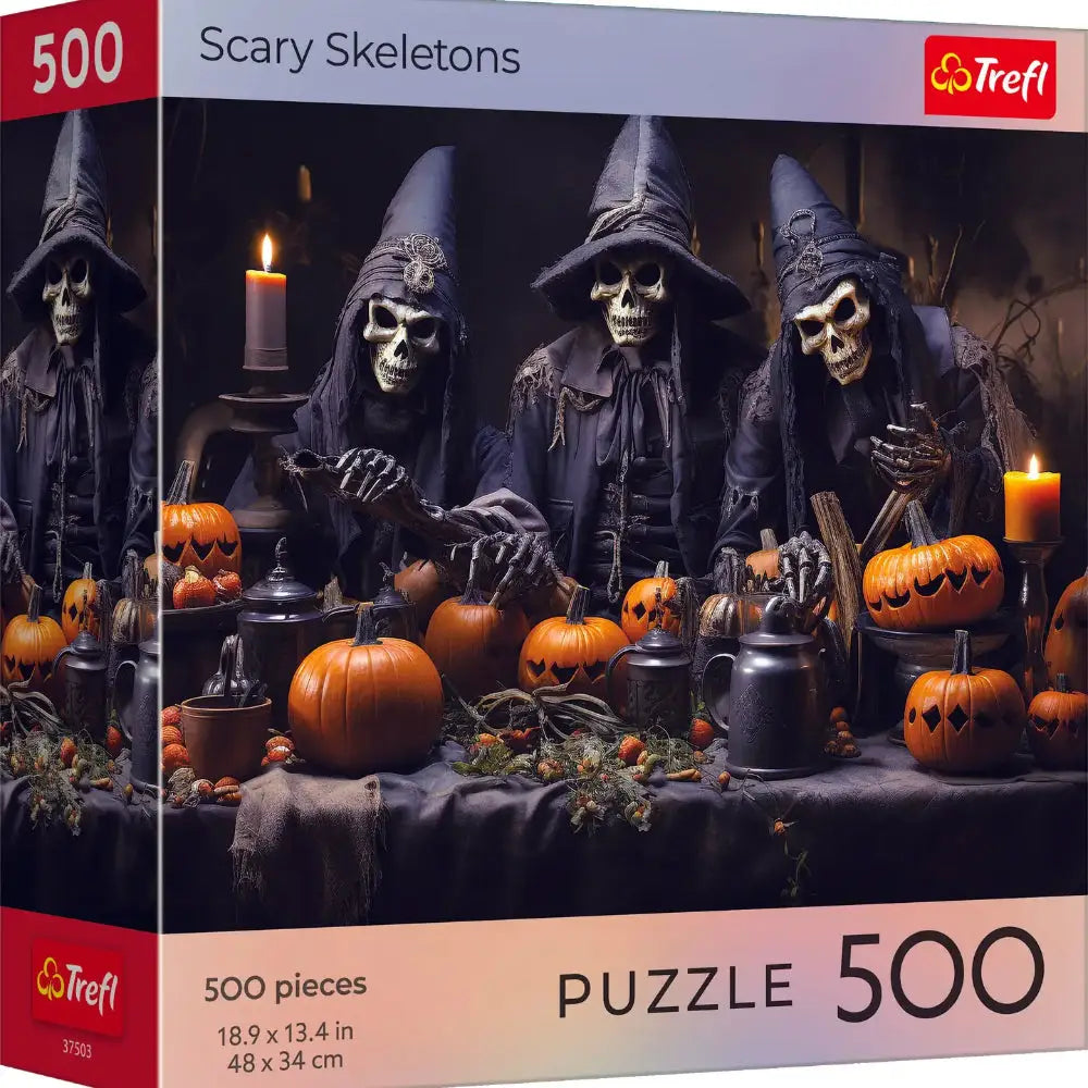 Scary Skeletons Puzzle - Puzzles