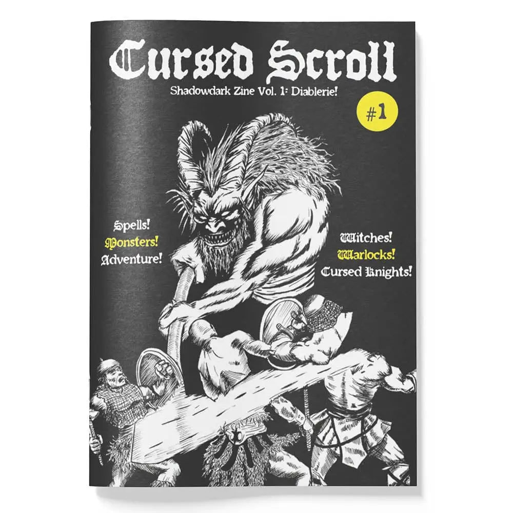 Shadowdark RPG Cursed Scroll Zine 1 Diablerie! - Roleplaying Games