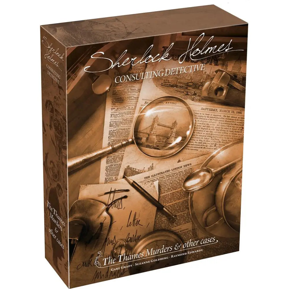 Sherlock Holmes Consulting Detective The Thames Murders and Other Cases Board Games Asmodee   