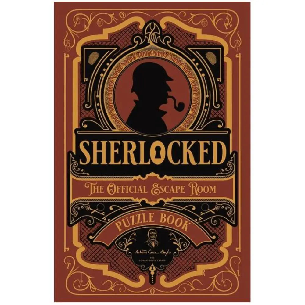 Sherlocked! The Official Escape Room Puzzle Book (Paperback) Books Ingram   