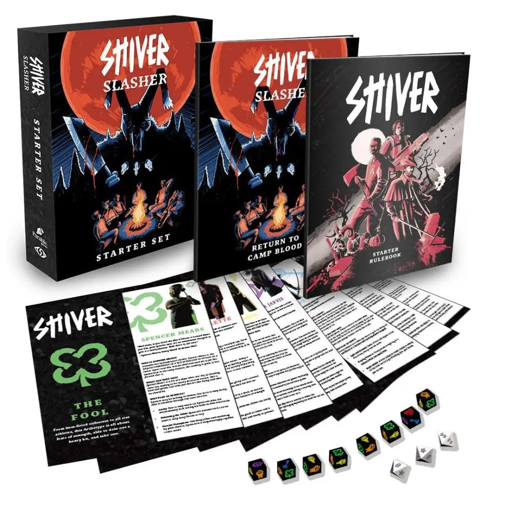 Shiver RPG Slasher: Starter Box Set - Roleplaying Games