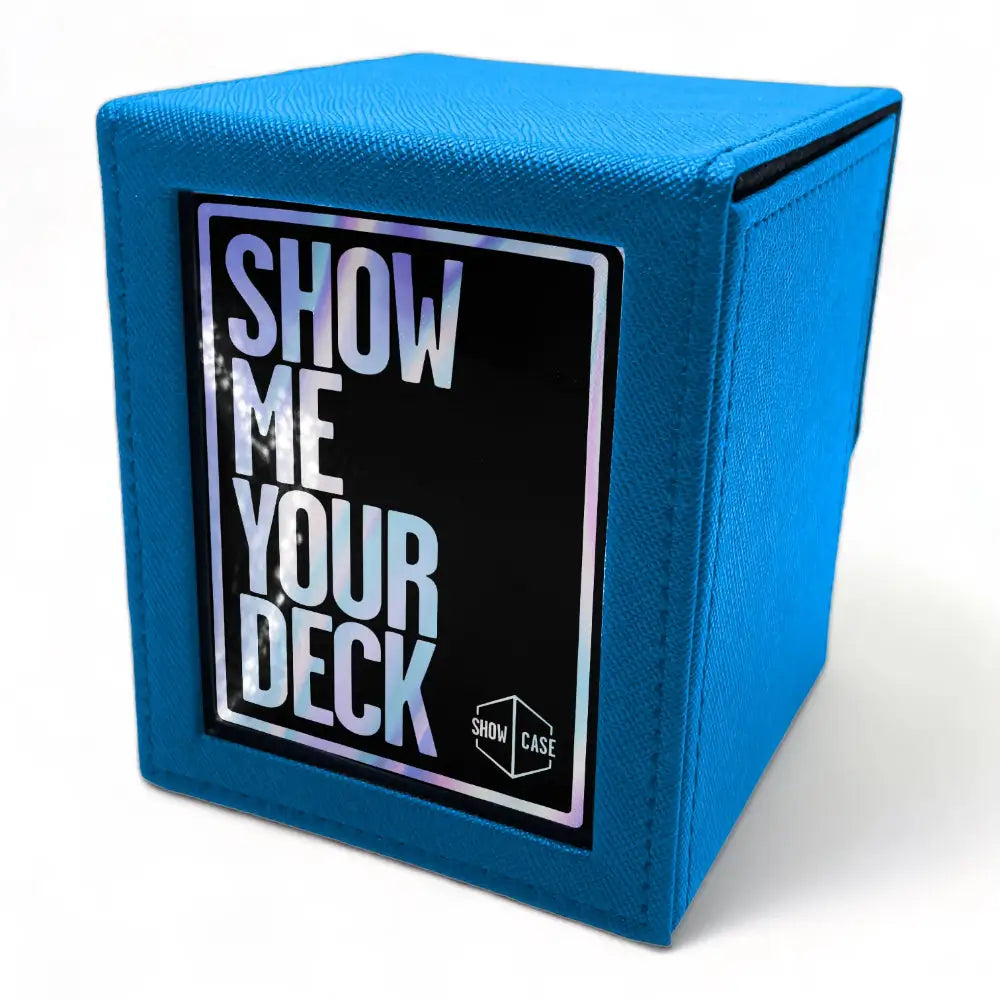 Showcase 100 + Premium Deckbox - Blue - Storage