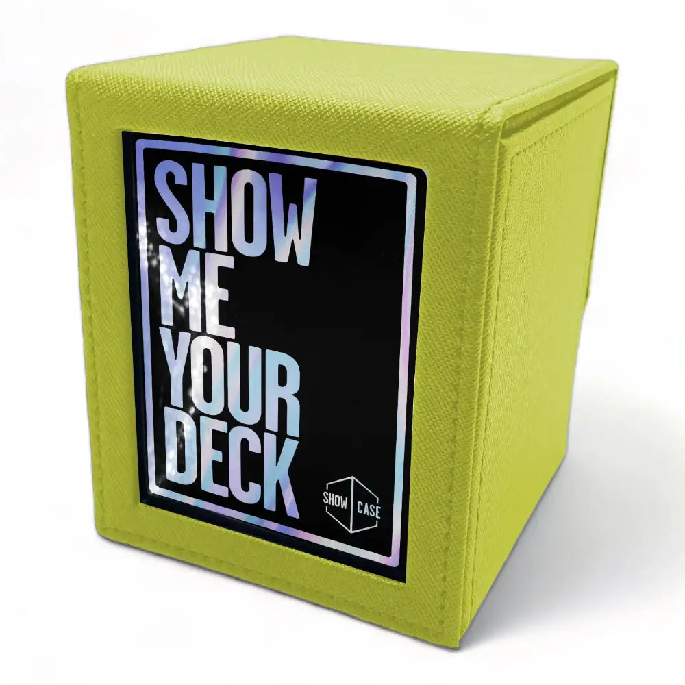 Showcase 100 + Premium Deckbox - Lime - Storage