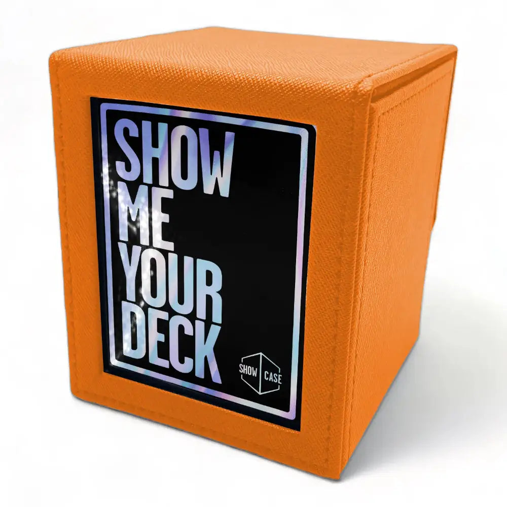 Showcase 100 + Premium Deckbox - Orange - Storage