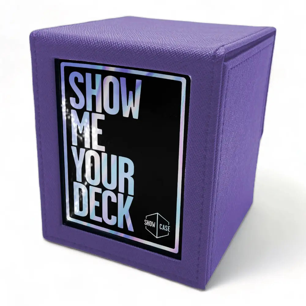 Showcase 100 + Premium Deckbox - Purple - Storage