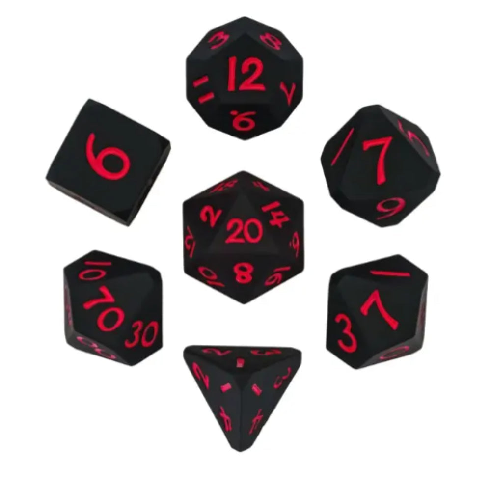 Silicone Polyhedral (D&D) Dice Set (7)