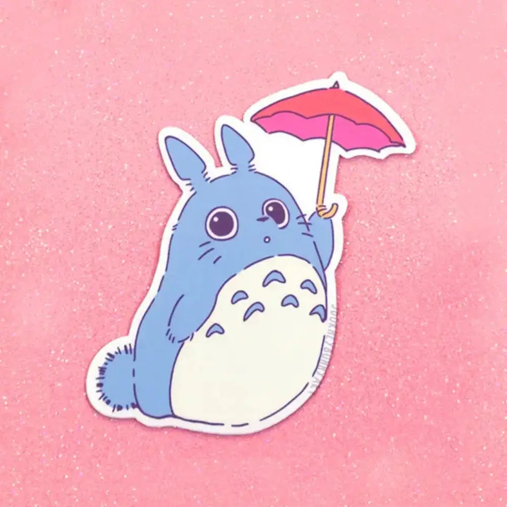 Sleepy Fluff Monster Sticker - Gifts