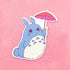 Sleepy Fluff Monster Sticker - Gifts