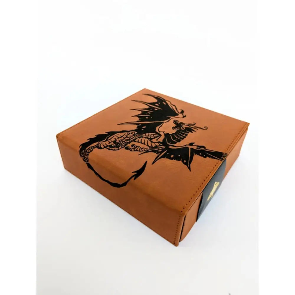 Spawn of Tiamat - Vegan Leather Dice Box - Dice & Dice Supplies