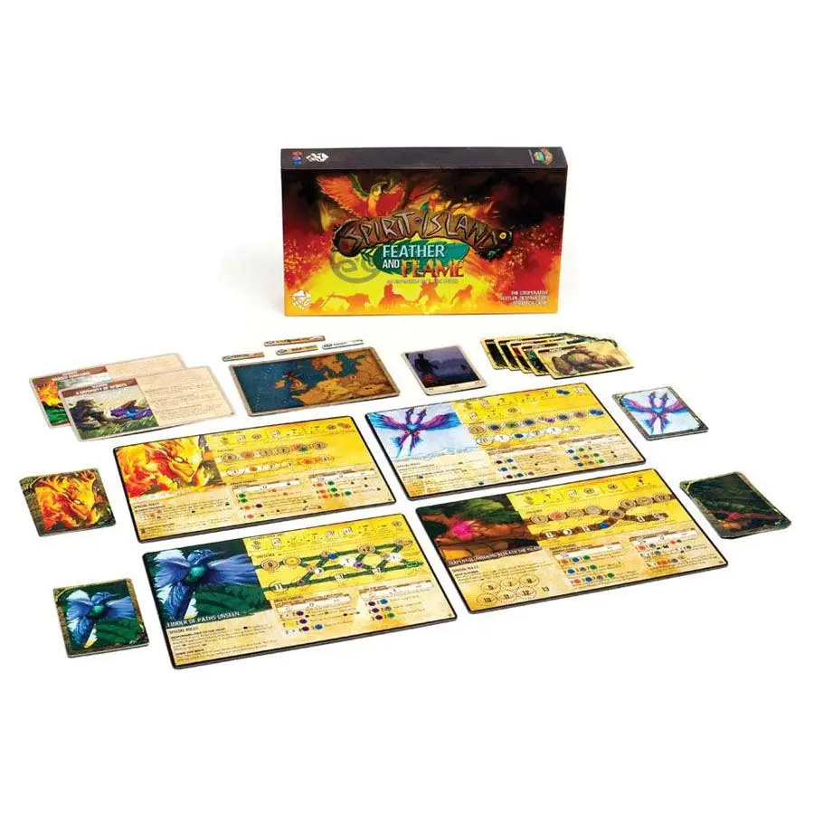 Spirit Island Feather and Flame Expansion Board Games Greater Than Games   