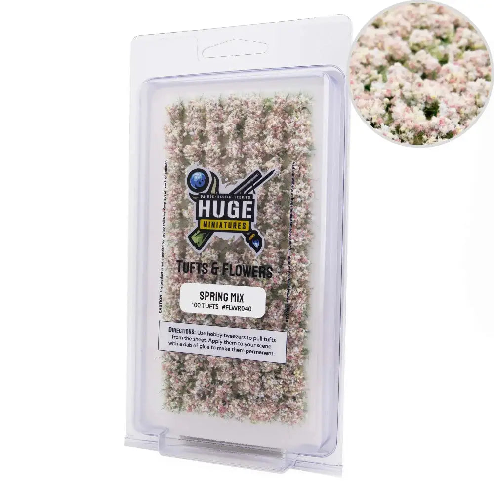 Spring Mix Flowers - Paint & Tools
