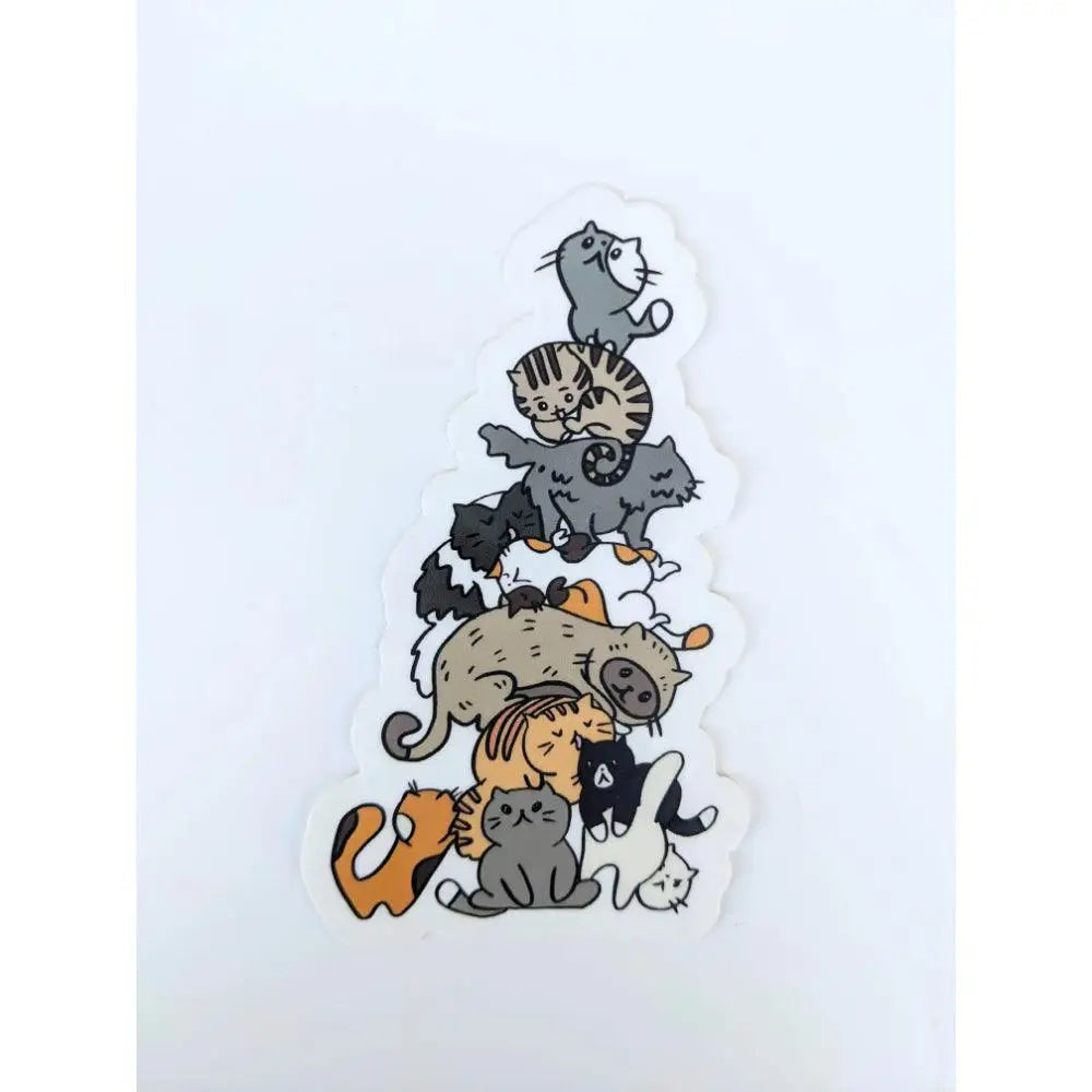 Stack O' Cats Sticker Toys & Gifts North To South Designs   