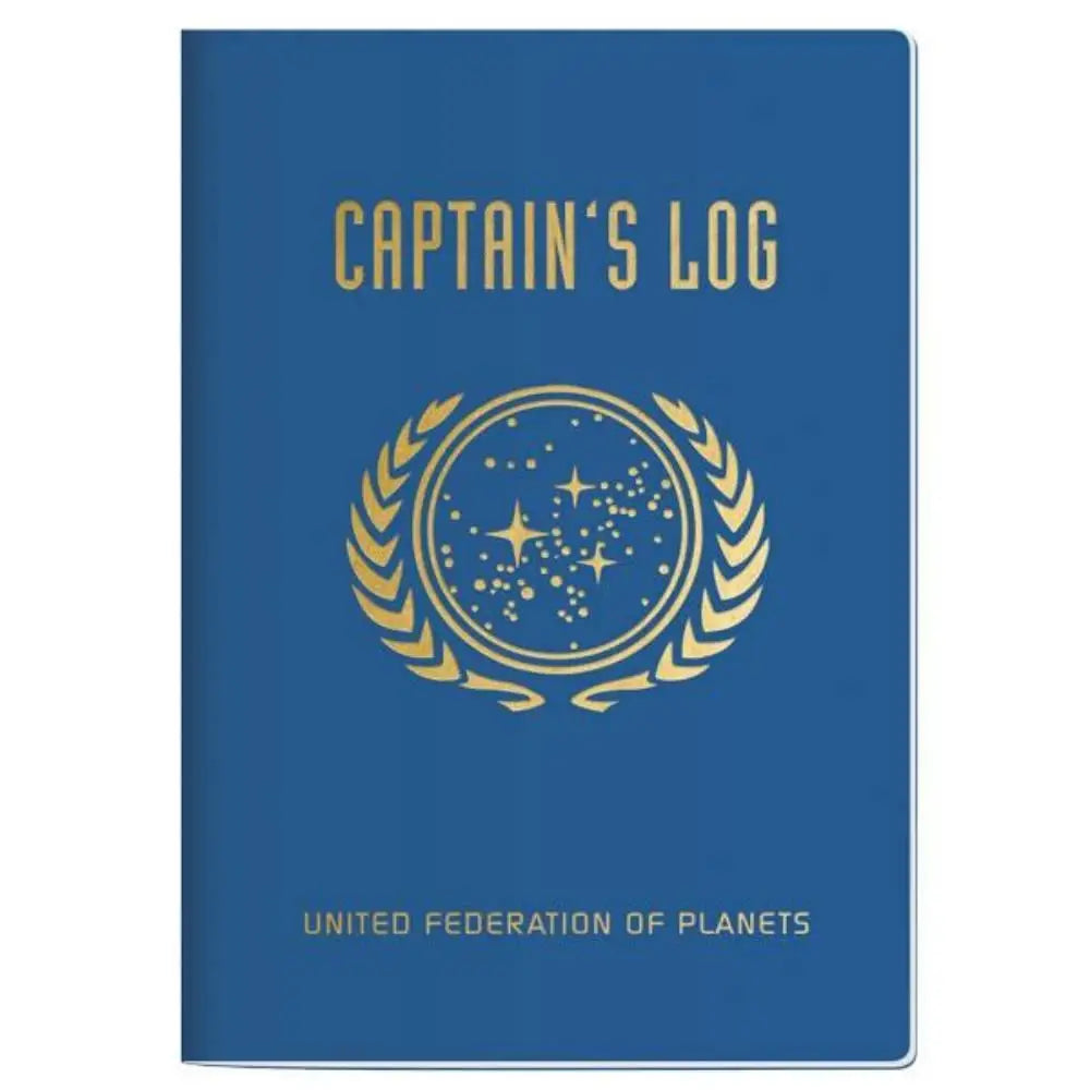 Star Trek Captain's Log Notebook Toys & Gifts Unemployed Philosopher’s Guild   