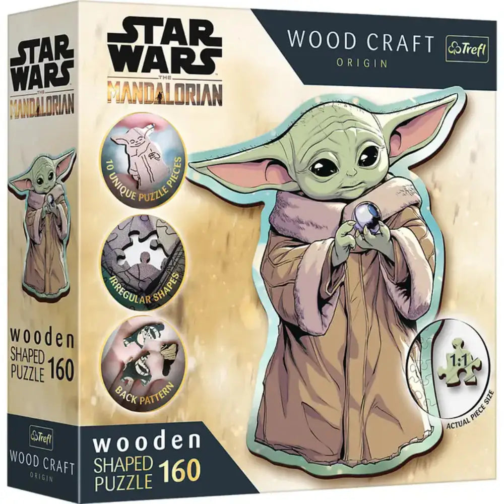 Star Wars Grogu Wooden Puzzle - Gifts