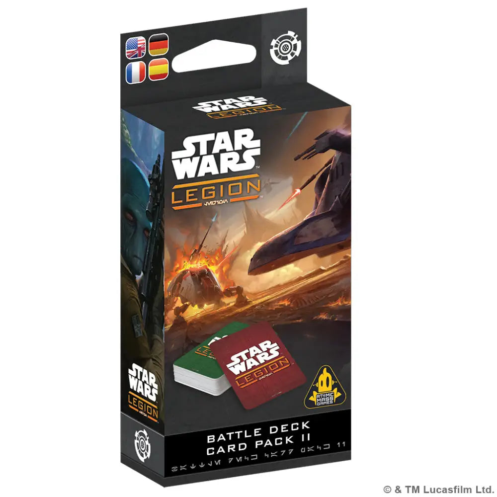 Star Wars Legion Battle Deck Card Pack II - Miniatures Games