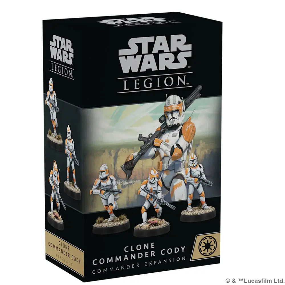 Star Wars: Legion Clone Commander Cody Commander Expansion Star Wars Legion Fantasy Flight Games   