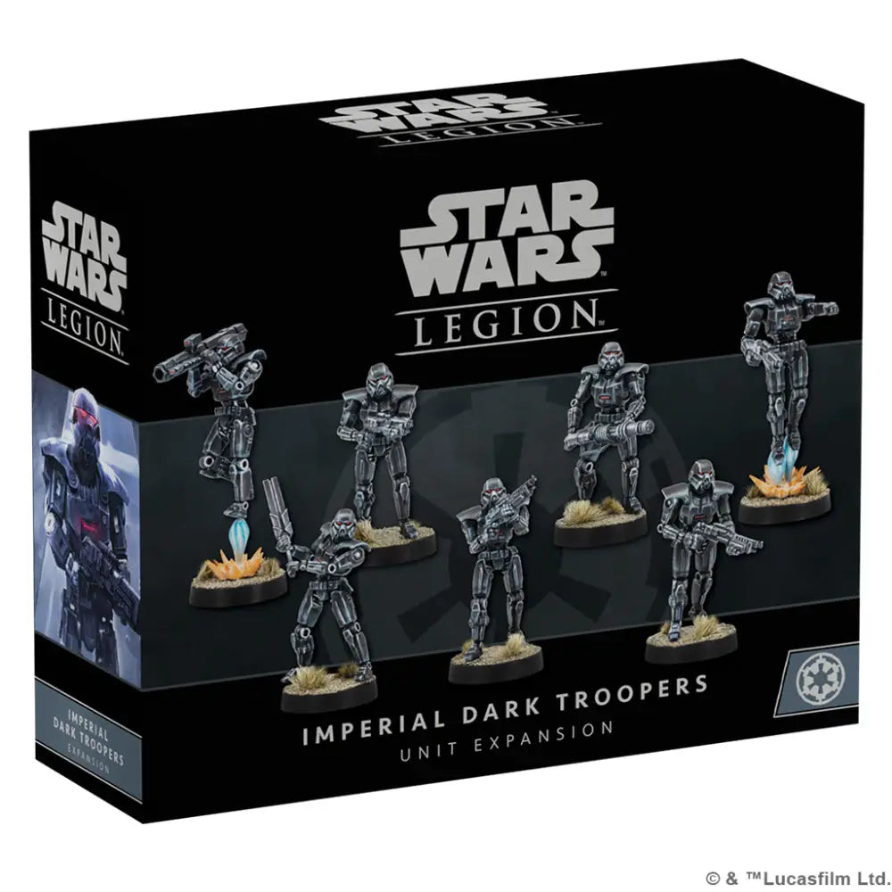 Star Wars: Legion Dark Troopers Unit Expansion Star Wars Legion Fantasy Flight Games   