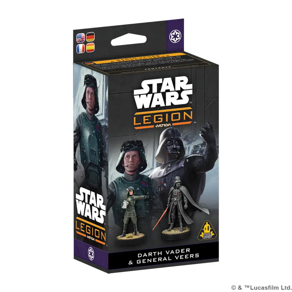 Star Wars Legion Darth Vader and General Veers Expansion - Miniatures Games