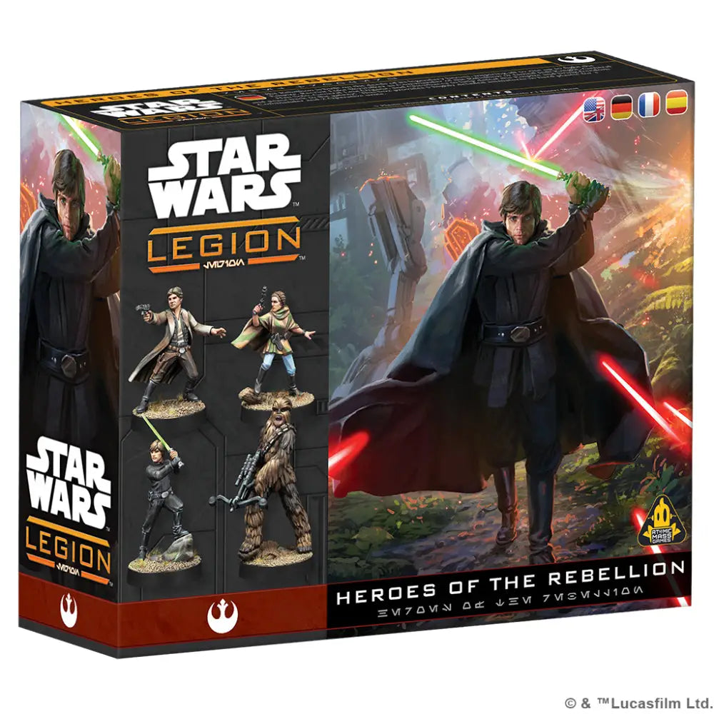 Star Wars Legion Heroes of the Rebellion Expansion - Miniatures Games