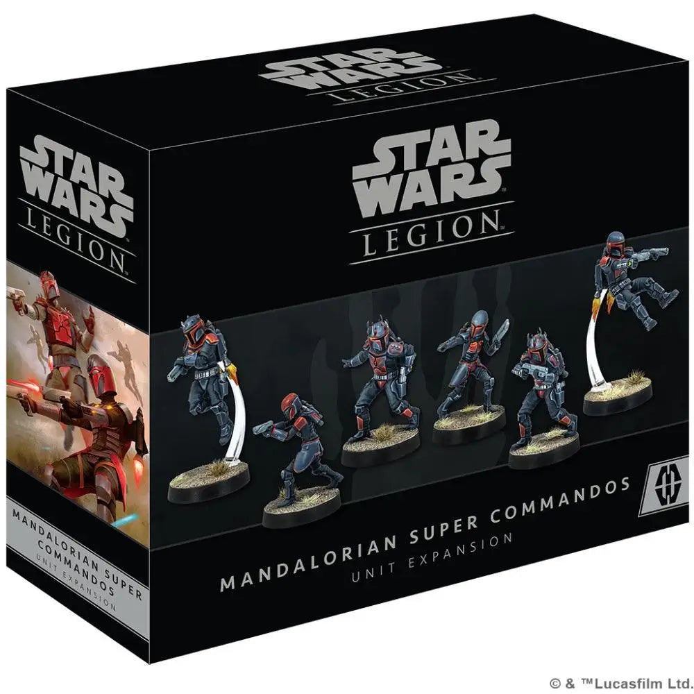 Star Wars: Legion Mandalorian Super Commandos Star Wars Legion Fantasy Flight Games   