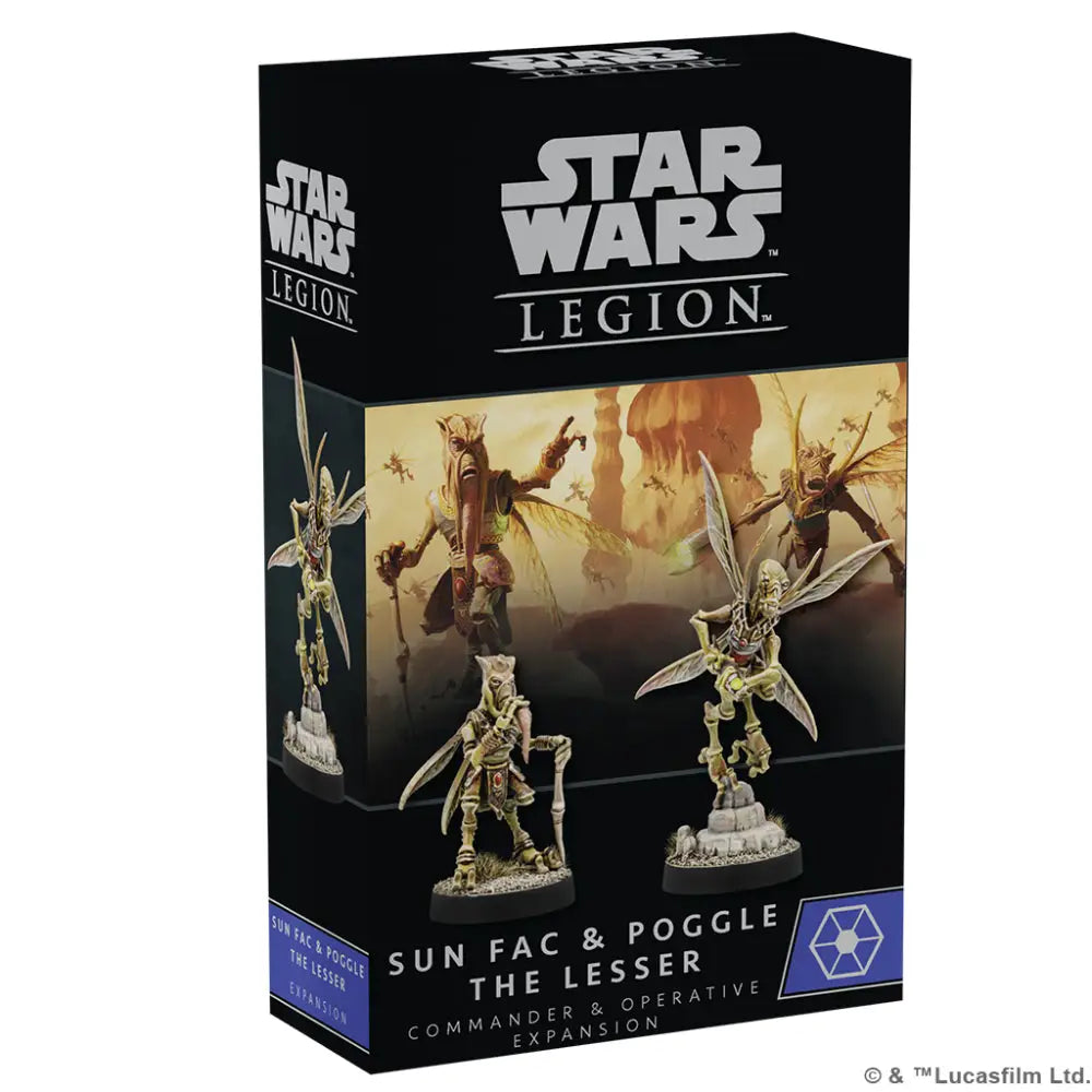 Star Wars: Legion Sun Fac and Poggle the Lesser Commander and Operative Expansion Star Wars Legion Fantasy Flight Games   