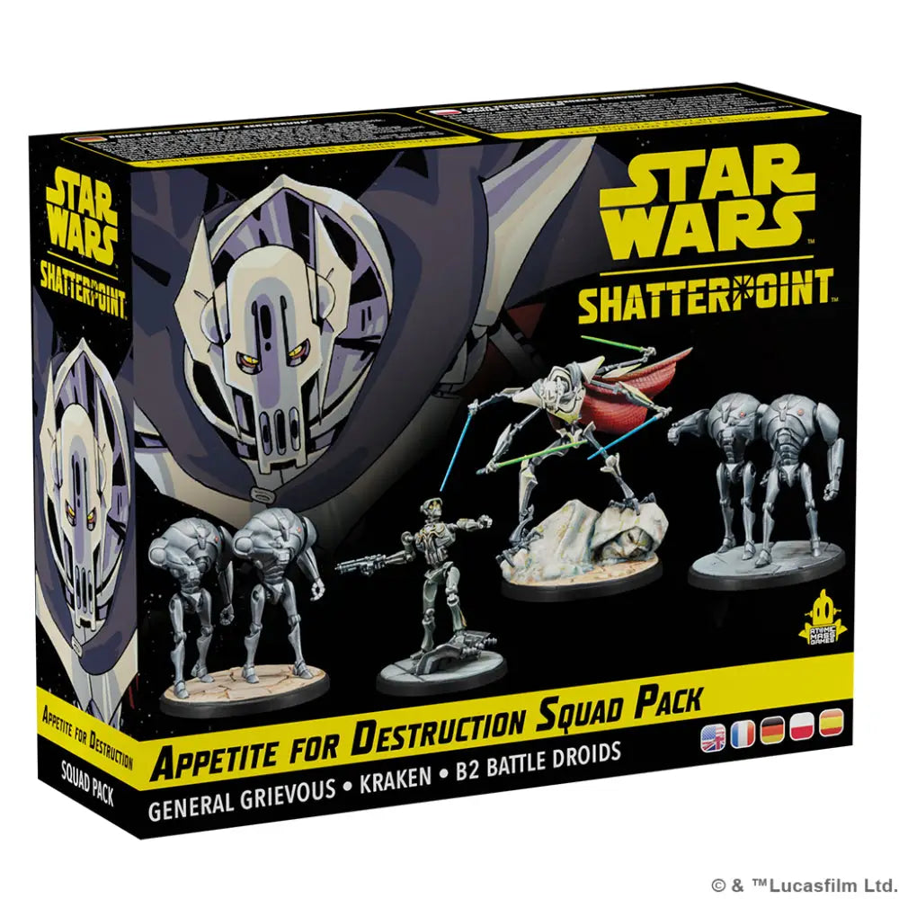 Star Wars: Shatterpoint - Appetite for Destruction Squad Pack Other Miniatures Games Asmodee   