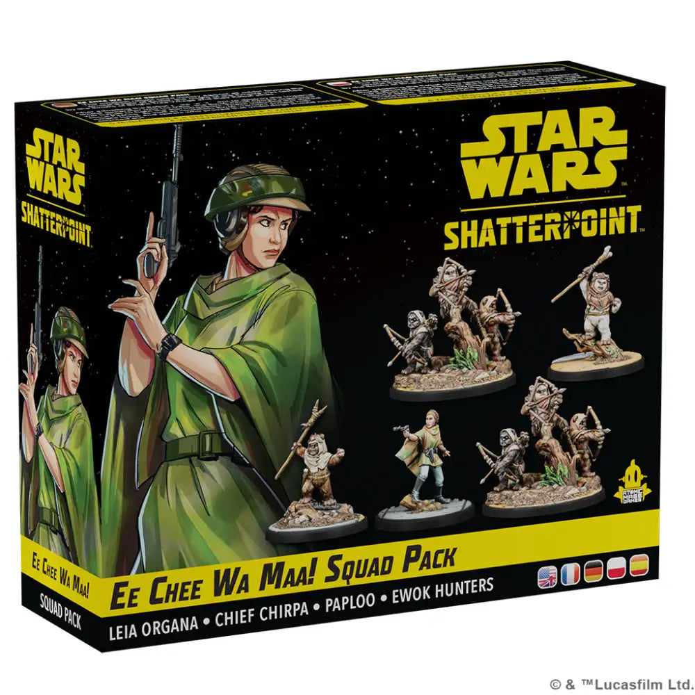 Star Wars: Shatterpoint - Ee Chee Wa Maa! Squad Pack Other Miniatures Games Asmodee   