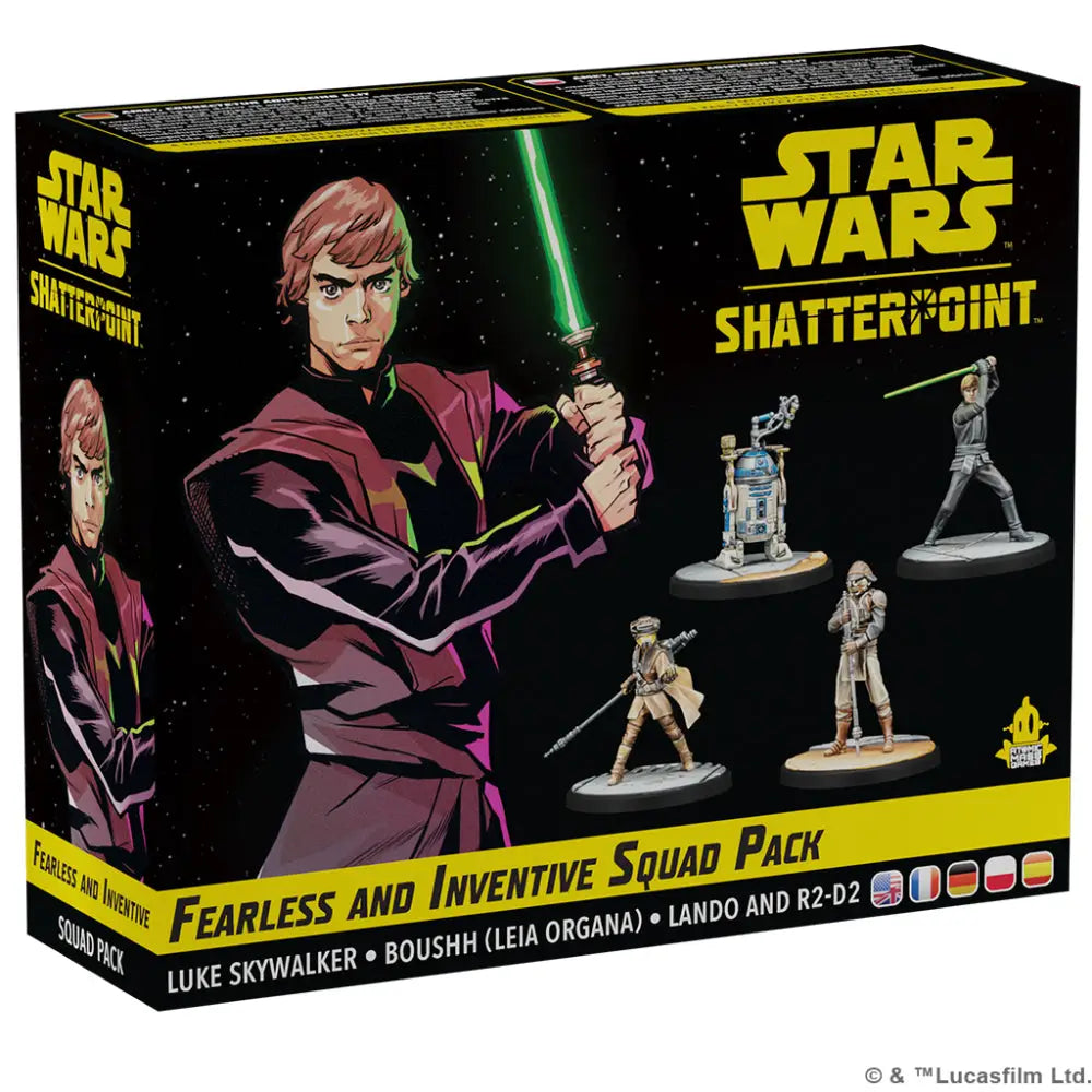 Star Wars: Shatterpoint - Fearless and Inventive Squad Pack Other Miniatures Games Asmodee   