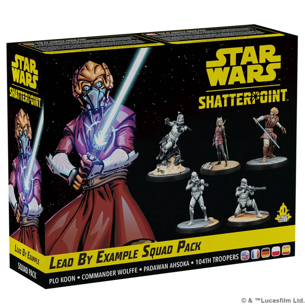 Star Wars: Shatterpoint - Lead by Example Squad Pack Other Miniatures Games Asmodee   