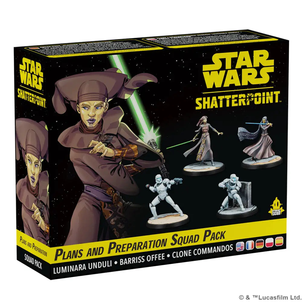 Star Wars: Shatterpoint - Plans and Preparation Squad Pack Other Miniatures Games Asmodee   