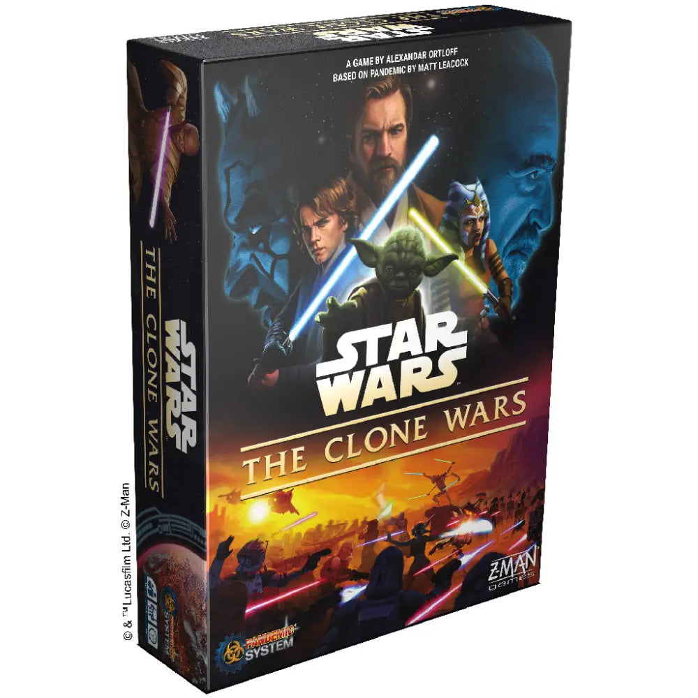 Star Wars The Clone Wars Pandemic Board Games Asmodee   