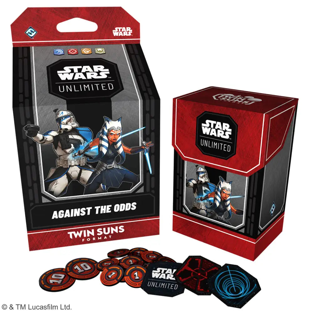 Star Wars Unlimited: 2026 Twin Suns Deck - Against the Odds: Ahsoka Tano & Rex - Card Games
